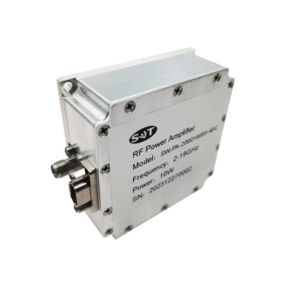 Amplificador de potencia RF 13,75-14,5GHz 10W/100wsolid Estado SMA conectores Fabricante personalizado