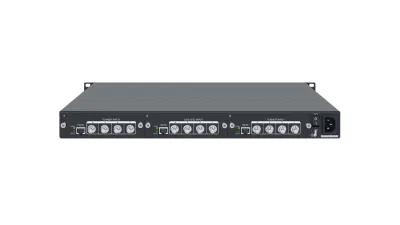 12 DVBS/S2 in y RF OUT Tuners modulador 1 RU Transpondedor de chasis