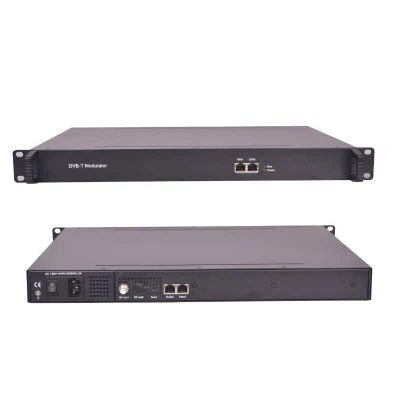 Softel IP Modulador DVB-T 8 en 1 de la DVB T Cabecera Modulador digital de la radiodifusión modulador