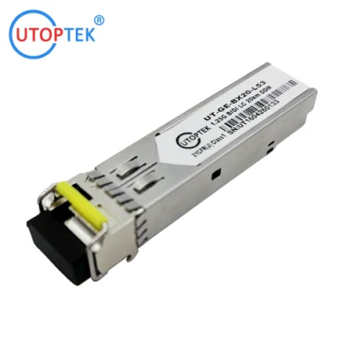 Transceptor SFP 1,25g compatible con SM Bidi LC 20km 1310/1550nm DDM Con Cisco/Huawei