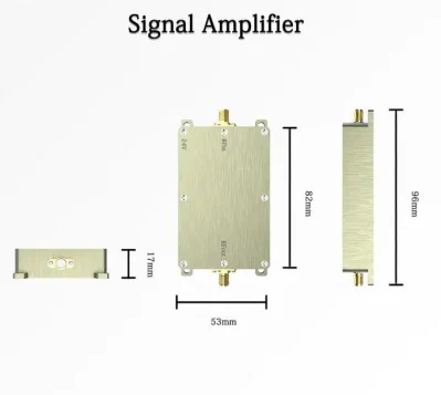 Amplificadores de alta potencia RF amplificador unidireccional