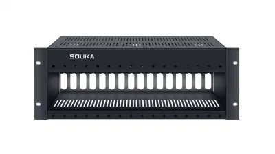 16 HD Rack Chassis modulador digital ISDB-T/DVB-T modulación RF OUT Modulador