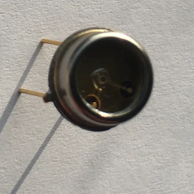 TO46 800-1700nm 1050nm 1150nm 1250nm 1350nm 1400nm 1700nm Alta velocidad Detector de fotodetector ir NIR Si PIN receptor de fotodiodo