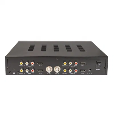 DVB-T 4 CH modulador 4 Entrada de ruta
