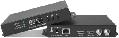 Salida de bucle HD de entrada única ATSC RF OUT Ventas directas Modulador