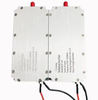 1,5g modulador de componentes RF de alta potencia 20W módulo de amplificador de potencia RF