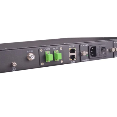FTTH modulación interno/externo CATV 1550nm Transmisor de fibra óptica