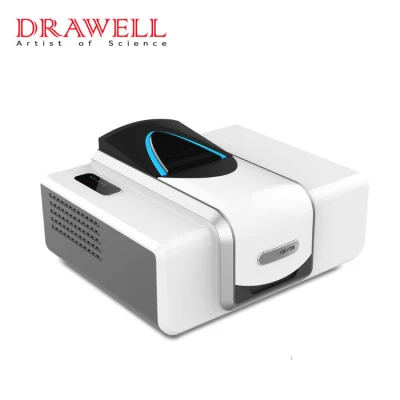 Analizador de espectroscopia Drawell, espectrómetro infrarrojo de transformada de Fourier de banco de trabajo, precio de FTIR ATR.