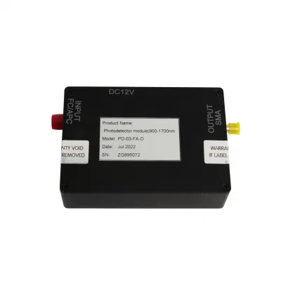 Módulo de fotodiodo multicanal de alta velocidad para sistemas de transmisión óptica