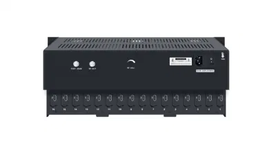 16 HD Rack Chassis modulador digital ISDB-T/DVB-T modulación RF OUT Modulador