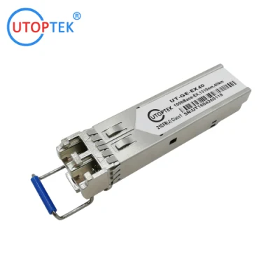 SFP 1000Base 40 km de la SFP transceptor SFP 1310 nm, SFP 1g a 40km, de modo simple LC dúplex transceptor óptico