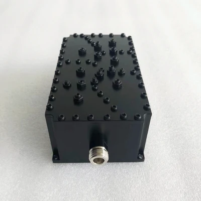 Fabricante profesional de 470-608MHz Filtro de Paso Banda RF con conector hembra de N