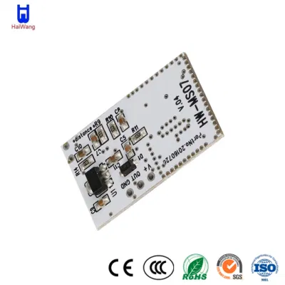 Haiwang China en la pared Sensor de Microondas personalizados Fabricación 2sec Delay-Time Salida Hw-Ms07 Módulo del sensor de microondas de PCB de la calidad para productos de iluminación