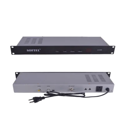 La red HFC de RF CATV canal fijo de modulación analógica con Combiner