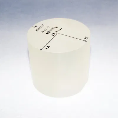Lente óptica de cristal de Niobio de litio (LN) Linbo3 Cristal Ingot