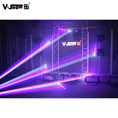V-Show mejor proyección de luz láser RGB 10 W proyector láser