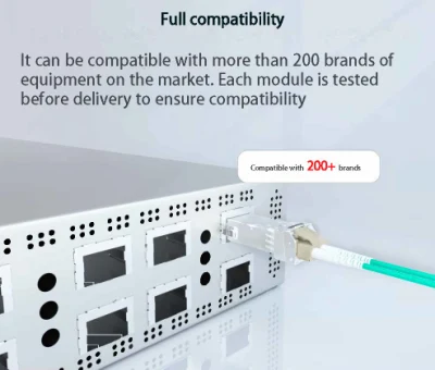 10g de fibra óptica SFP transceptor SFP-10g-LR Dulplex LC Módulo óptico