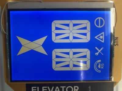 Tn módulo LCD con pantalla LCM