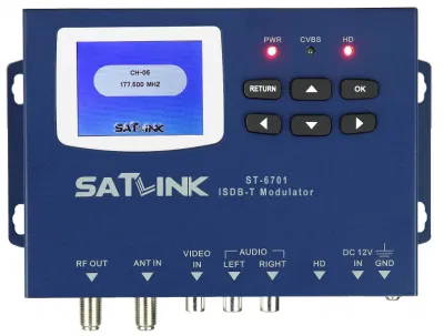 ISDB-T Apoyo 2.4inch modulador de la visualización LCD