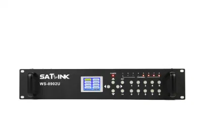 DVB-T 8 modulador de rutas 8 canales RF OUT