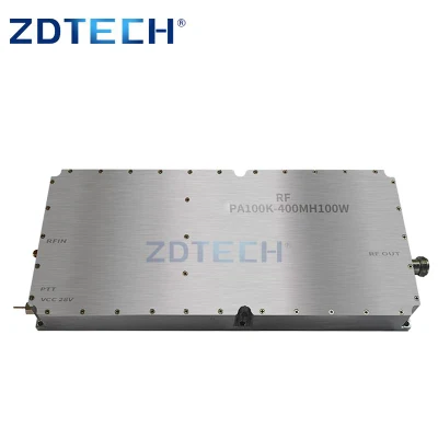 Amplificador de potencia de banda ancha de comunicación inalámbrica de 100 a 1500MHz 50W RF Módulo