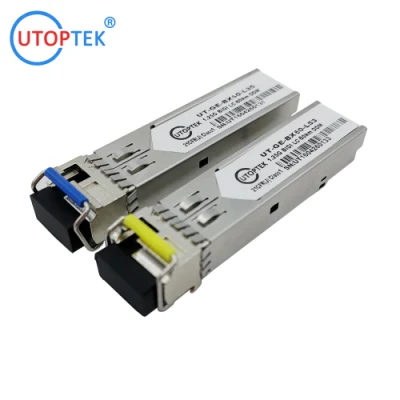 Best Price SFP 1,25g 1550/1310nm 60km transceptor LC monomodo SFP Módulo óptico