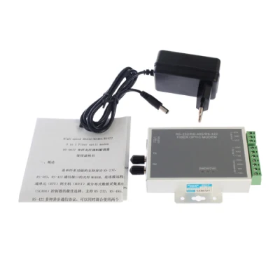 Módem de fibra óptica de una sola fibra, modulador de fibra óptica, modulador de fibra óptica RS232/485