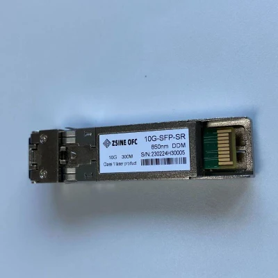 Fibra óptica SFP monomodo SC 10g 1550nm 80km Módulo transceptor