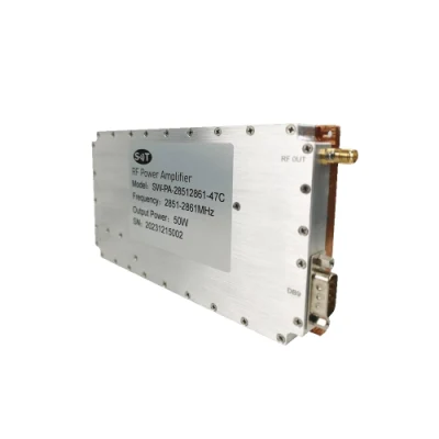 2851-2861MHz 50W conectores SMA Fabricante personalizado de estado sólido de alta potencia Amplificador RF