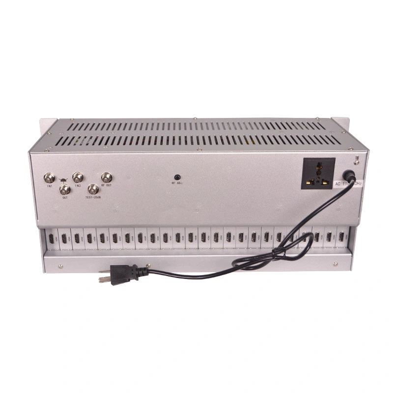 24 in 1 CATV Analog Modulator HD to RF Modulator CATV Analog Modulator