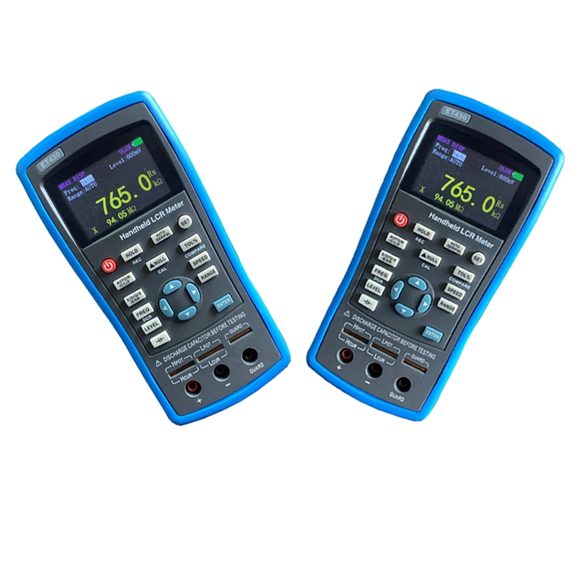 Et430 Lcr Handheld Bridge Meter 100kHz Multifunction Digital East Tester