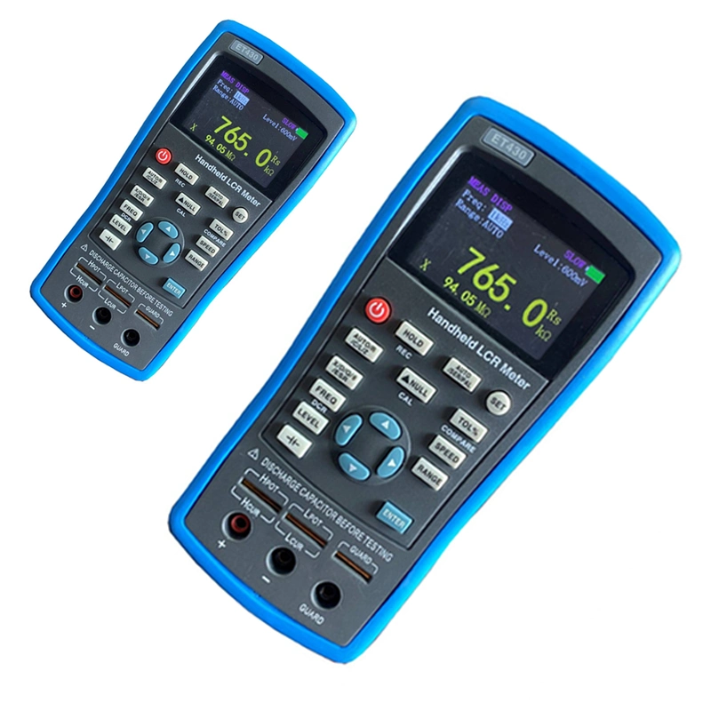 Et430 Lcr Handheld Bridge Meter 100kHz Multifunction Digital East Tester