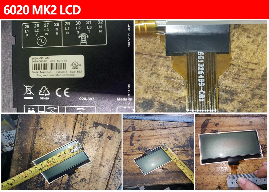 Low Price Deepsea Control LCD Screen Display Controller 6120 6110 6110mkii 6120mkii