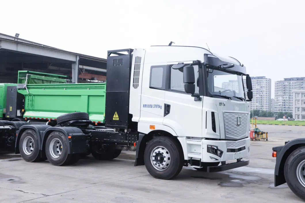 Chinese manufacturer CAMC electric H7 6x4 tractor high quality heavy duty truck