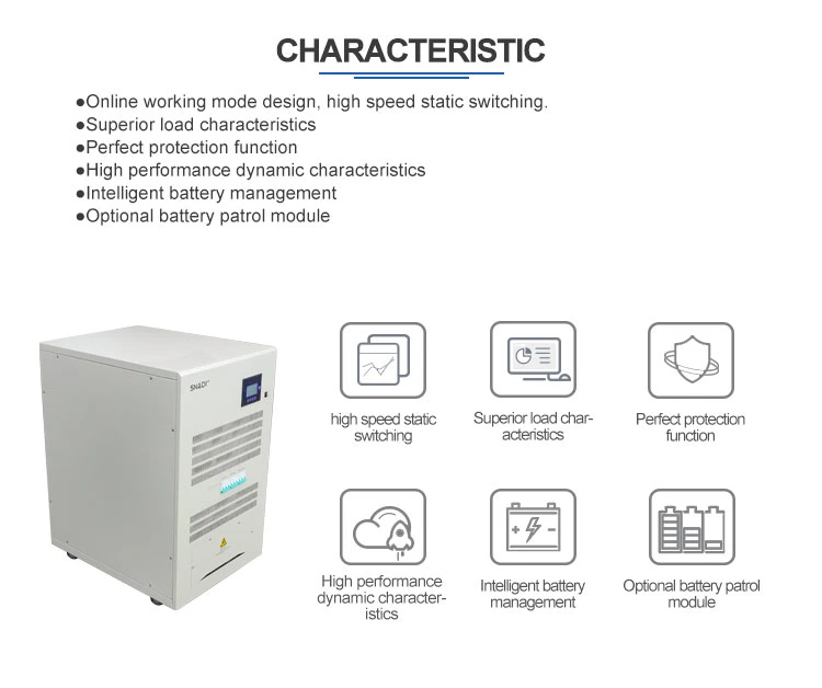 Sandi 10kw DC192V 220V 240V AC380V AC220V off Grid 3 Phase Solar Inverter MPPT