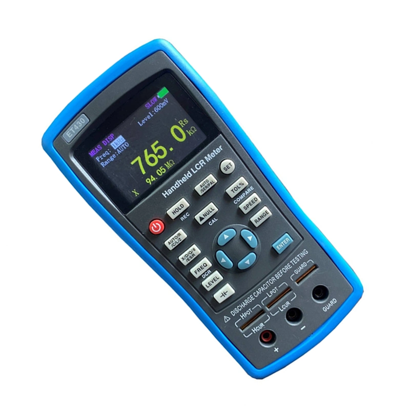 Et430 Lcr Handheld Bridge Meter 100kHz Multifunction Digital East Tester