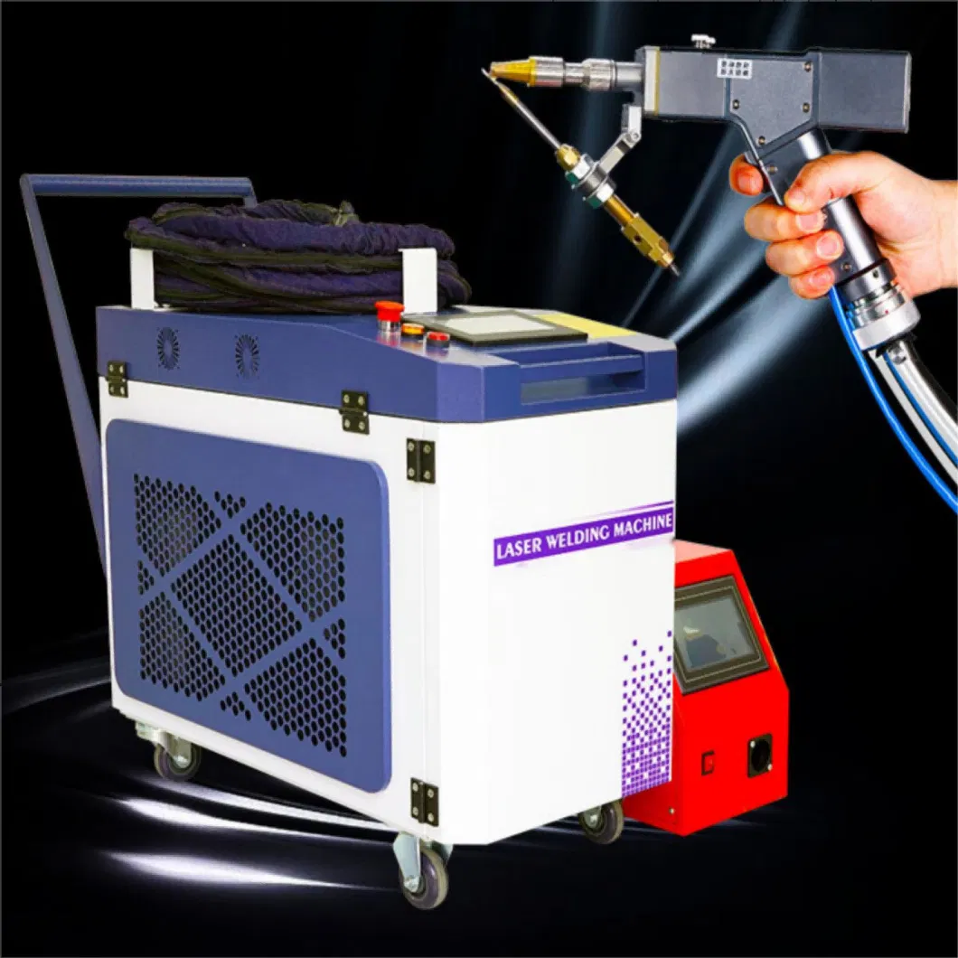 Portable Double Pulse MIG Mag Flux Cored Wire Laser Welding Machine