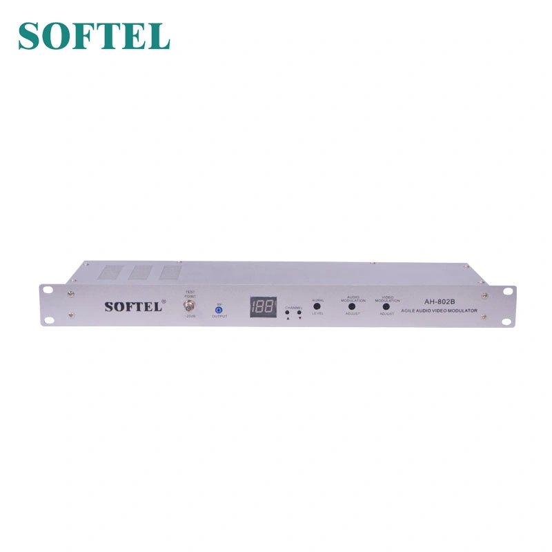 Single Channel 45-870MHz Adjacent CATV Agile Modulator, RF Modulator