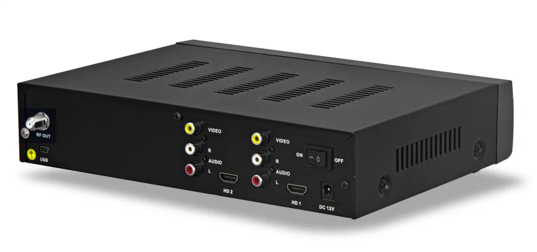 DVB-T 2 CH Modulator to Convert with HDMI Input