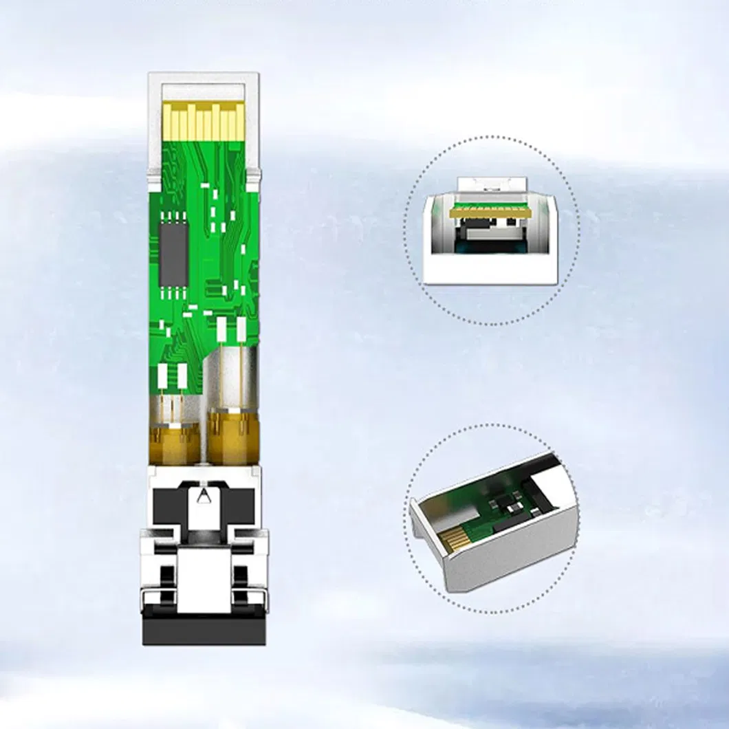 1.25g 40km SFP Fibre Optic Modules 1310nm Single Mode Dual Fiber LC Ddm Sm Gigabit SFP Module SFP Optical Transceiver