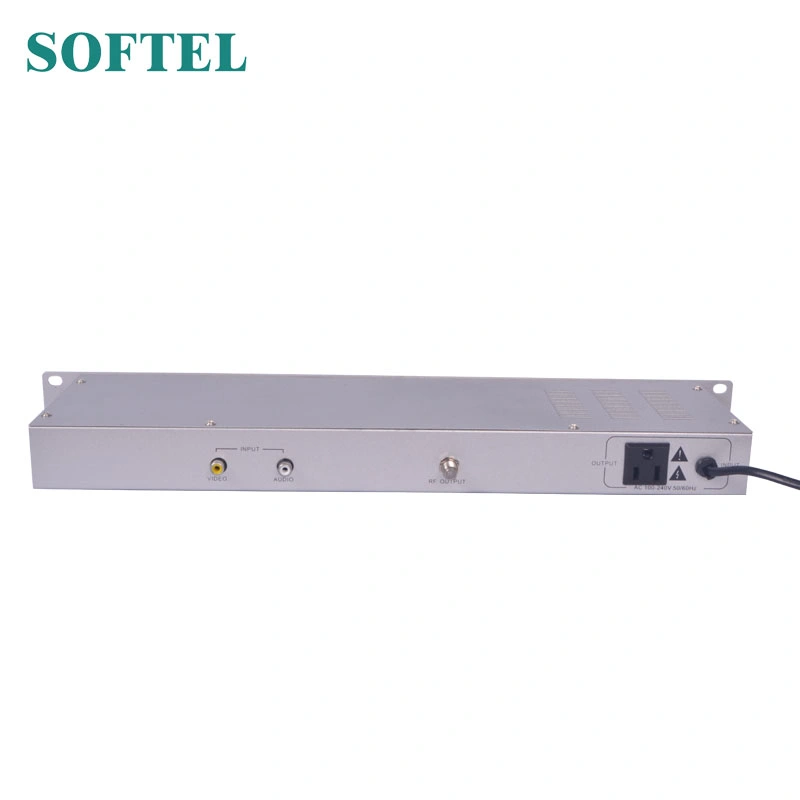 Single Channel 45-870MHz Adjacent CATV Agile Modulator, RF Modulator