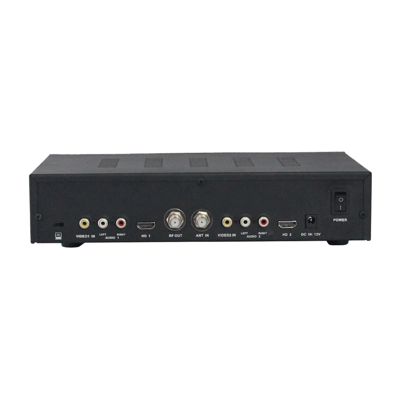 Original Satlink Ws-7992 2 Route DVB-T Modulator AV HD Two Router Dm Modulator Satlink DVB-T HD Digital RF Modulator (ws7992)