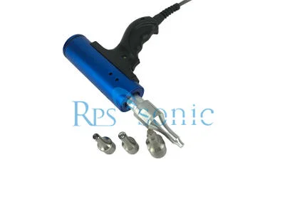 Ultrasonic PVC Welding Hot Spot Gun for Sofa Fabric with Customized Horns