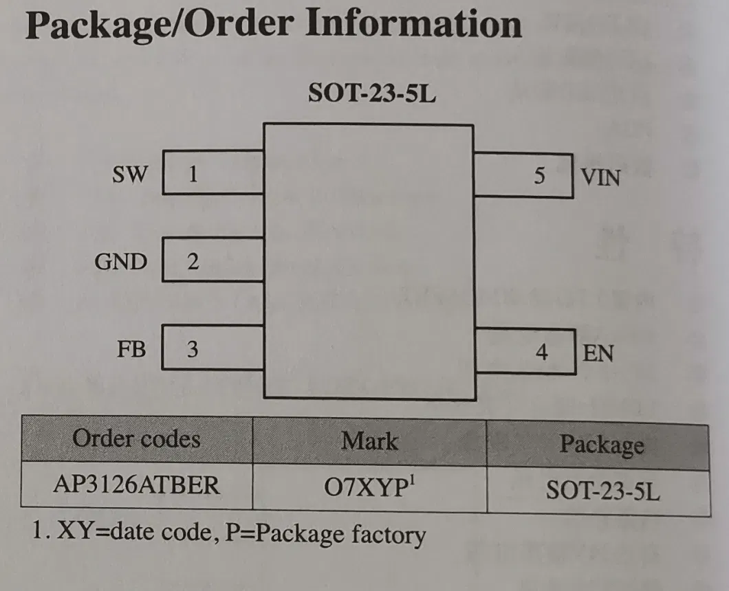 electronic component power supply PN8322 Isolate LED driver IC IC