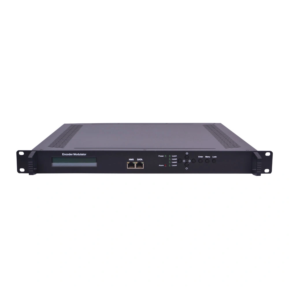 8 Channels DVB-C Encoder Modulator HD Qpsk Modulator