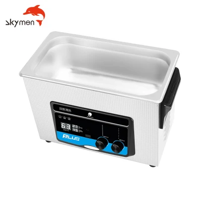  Новый дизайн Skymen ультразвуковой стоматологическое оборудование для очистки цифровой ультразвуковой ванны 4,5 л