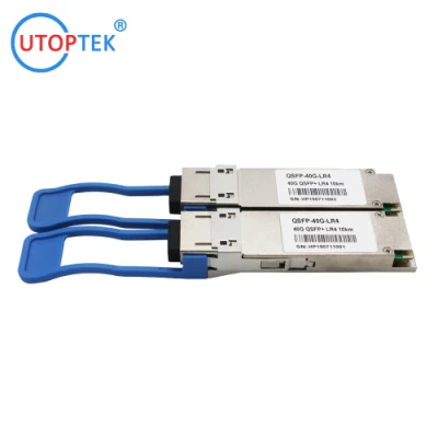 10 км/20 км/40 км/80 км QSFP 40gbase Одномодовый двухволоконный оптоволоконный приемопередатчик