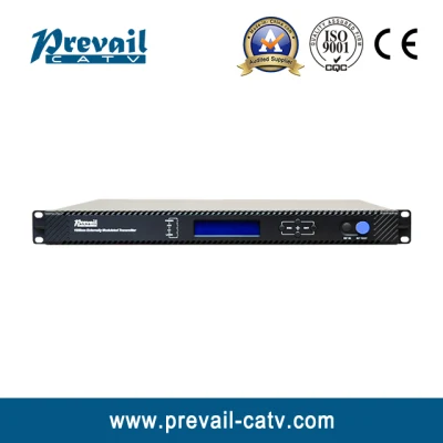 Внешние оптические 1550 нм CATV модуляции передатчика с двумя блоками питания
