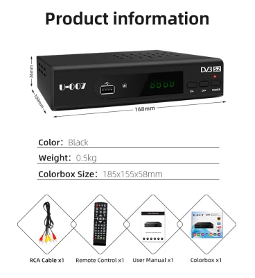 Китай продукты функции WiFi HD ресивер для Южной Африки