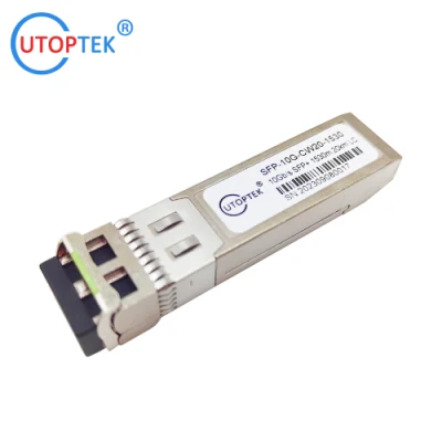 10-гигабитные SFP+ CWDM 80 км 1470~1610 нм CWDM SFP 80 км 10 г оптоволокно Приемопередатчик модуля